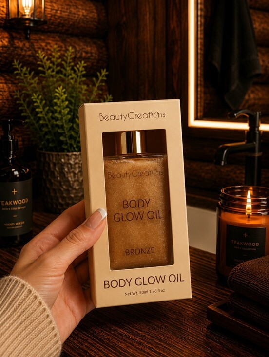 Beauty Creations Other - Beauty Creations Bronze Body Glow Oil – Shimmering Hydration